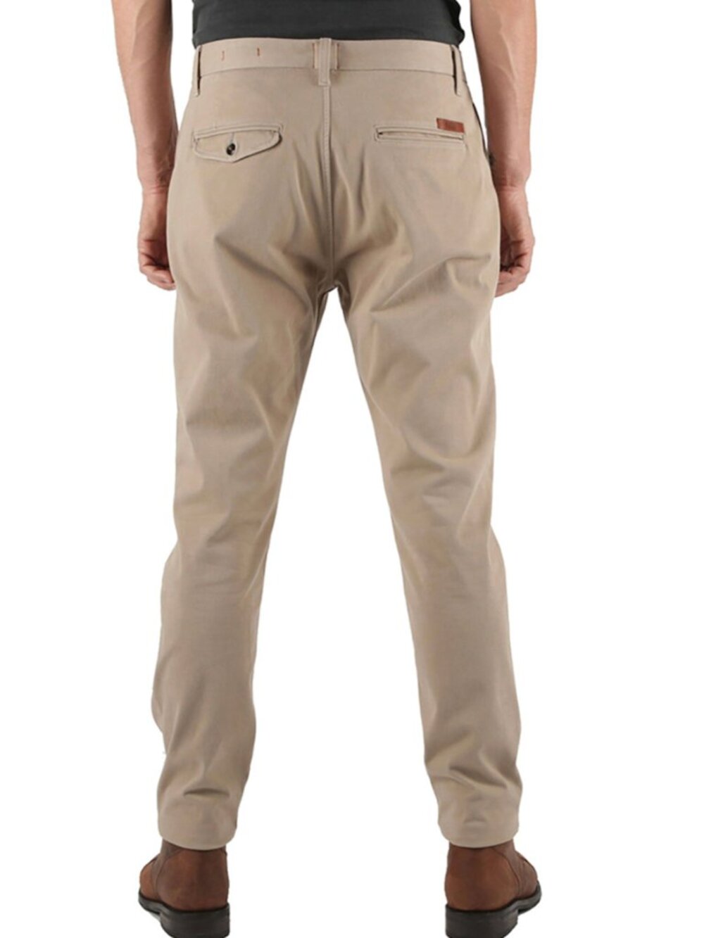 Sand Beige Denit® Stretch Chino by Hiroshi Kato NWT - Picture 2 of 6